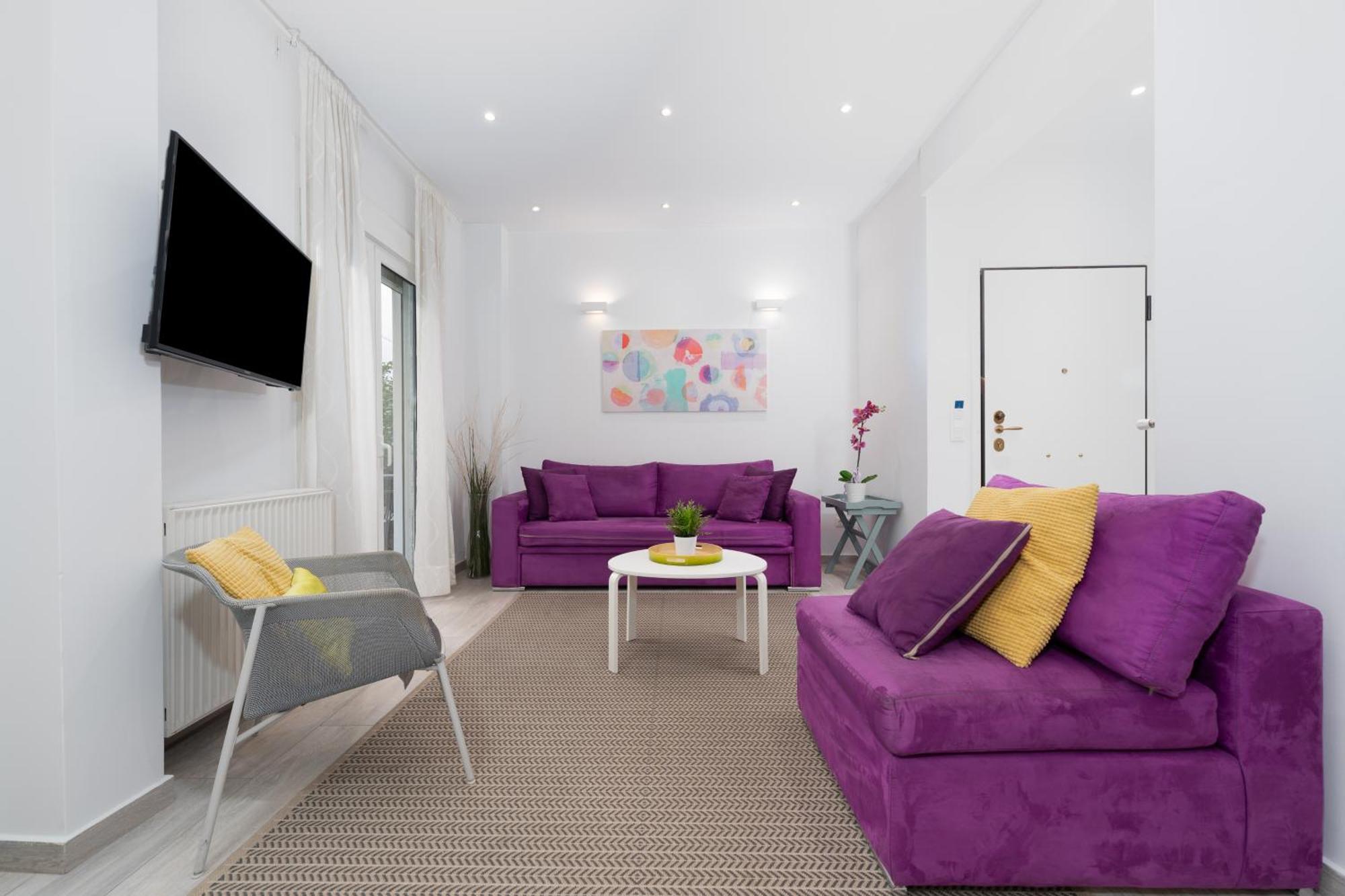 Spacious Modern Apartment In Athens Near Metro Extérieur photo
