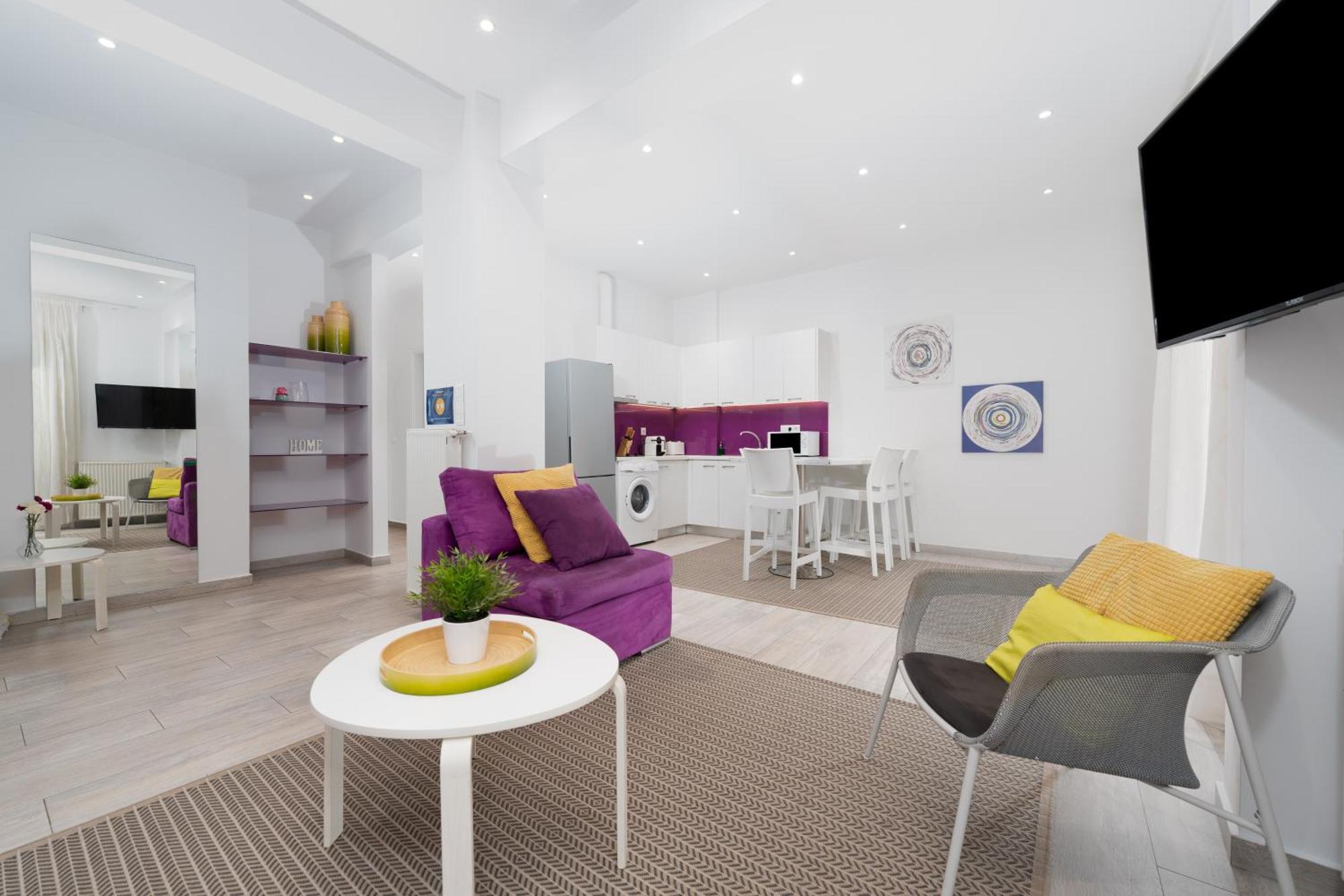 Spacious Modern Apartment In Athens Near Metro Extérieur photo