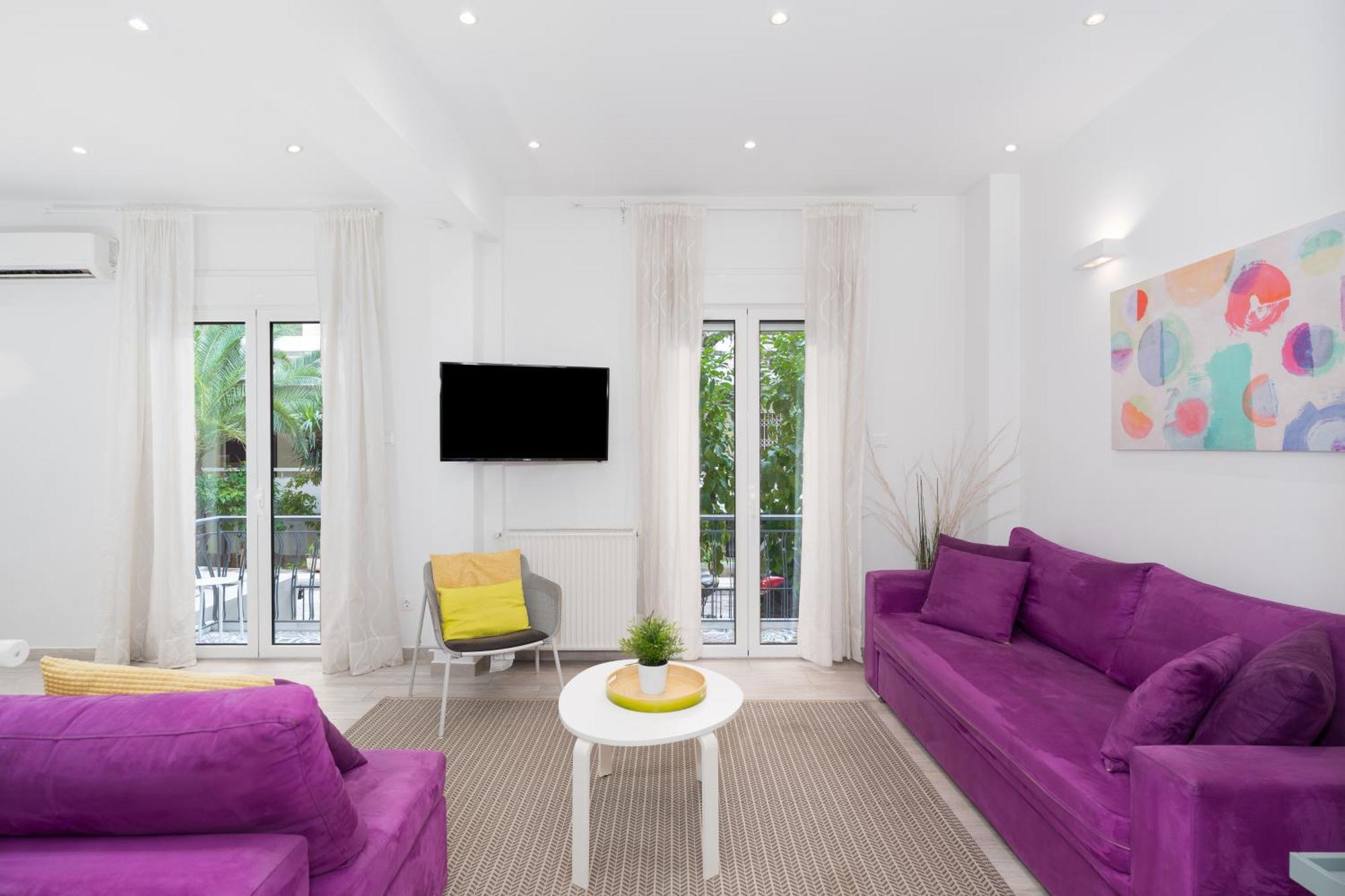 Spacious Modern Apartment In Athens Near Metro Extérieur photo